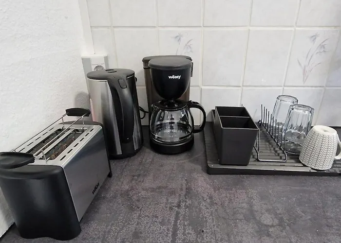 Апартаменты Modernes In Leipzig, 4 Personen, Selbst-check-in