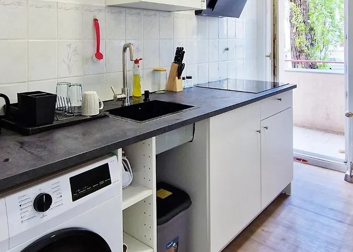 Modernes In Leipzig, 4 Personen, Selbst-check-in *